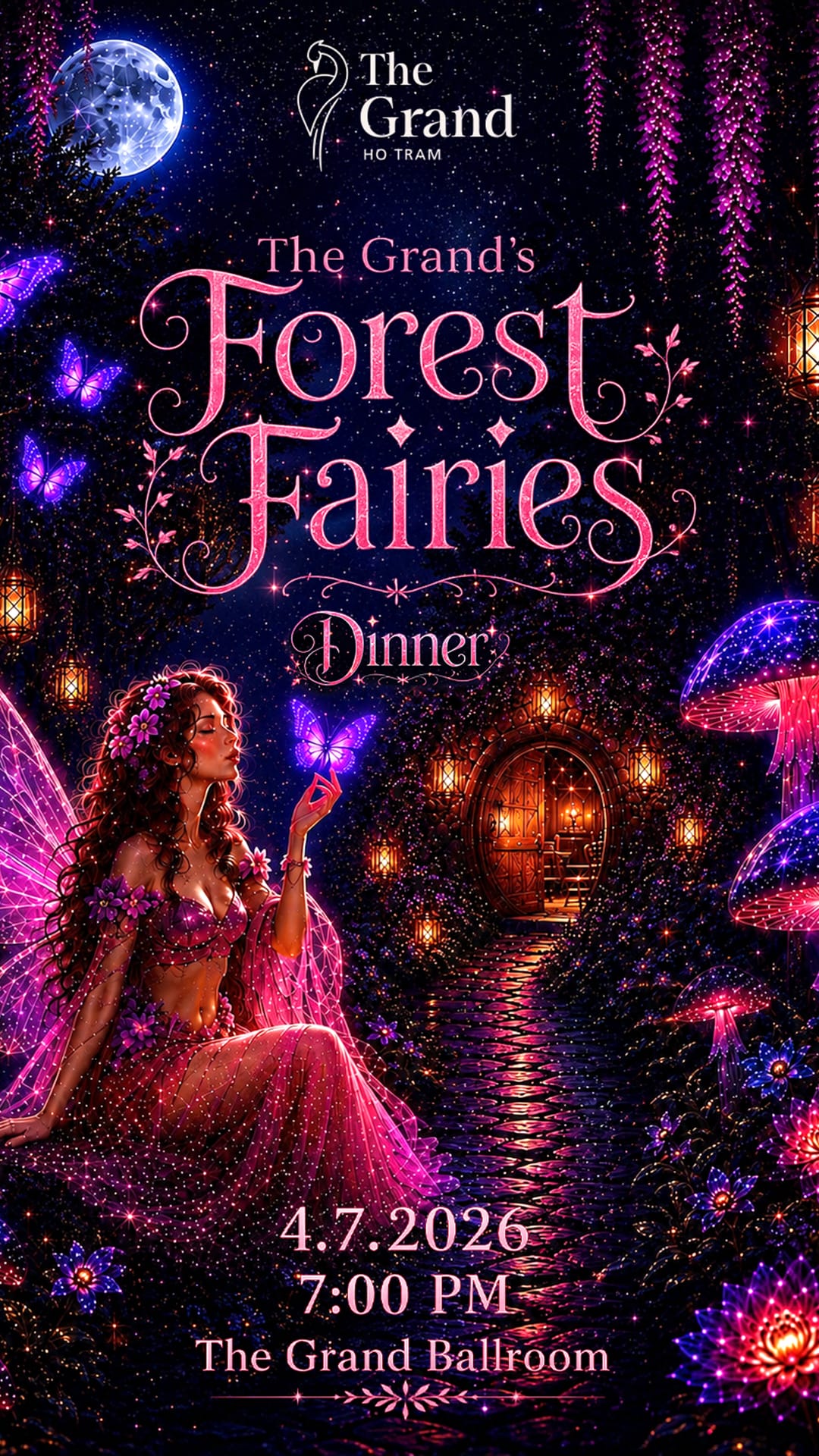 The Grand's Forest Fairies Dinner
