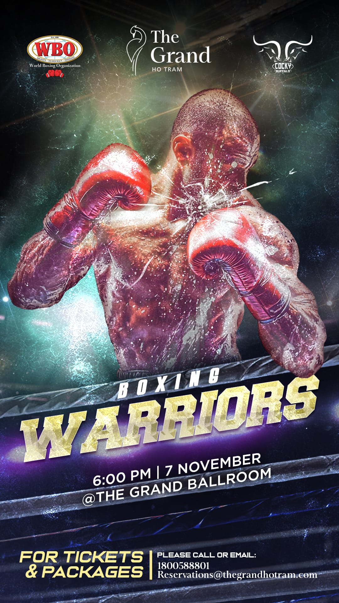 Boxing event - Warriors